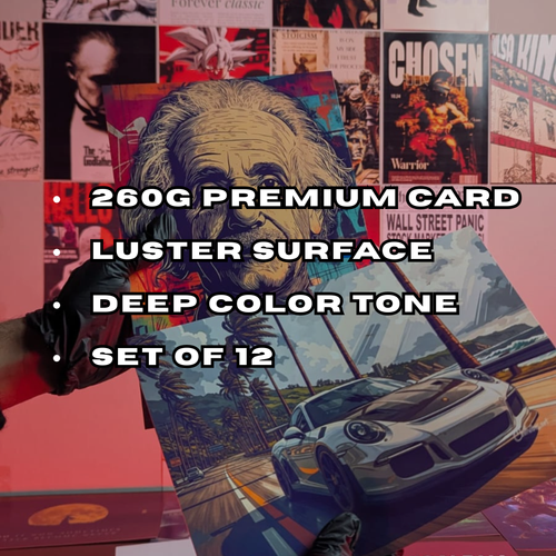 The Apex – Premium ( 12 Posters Set | 260G )