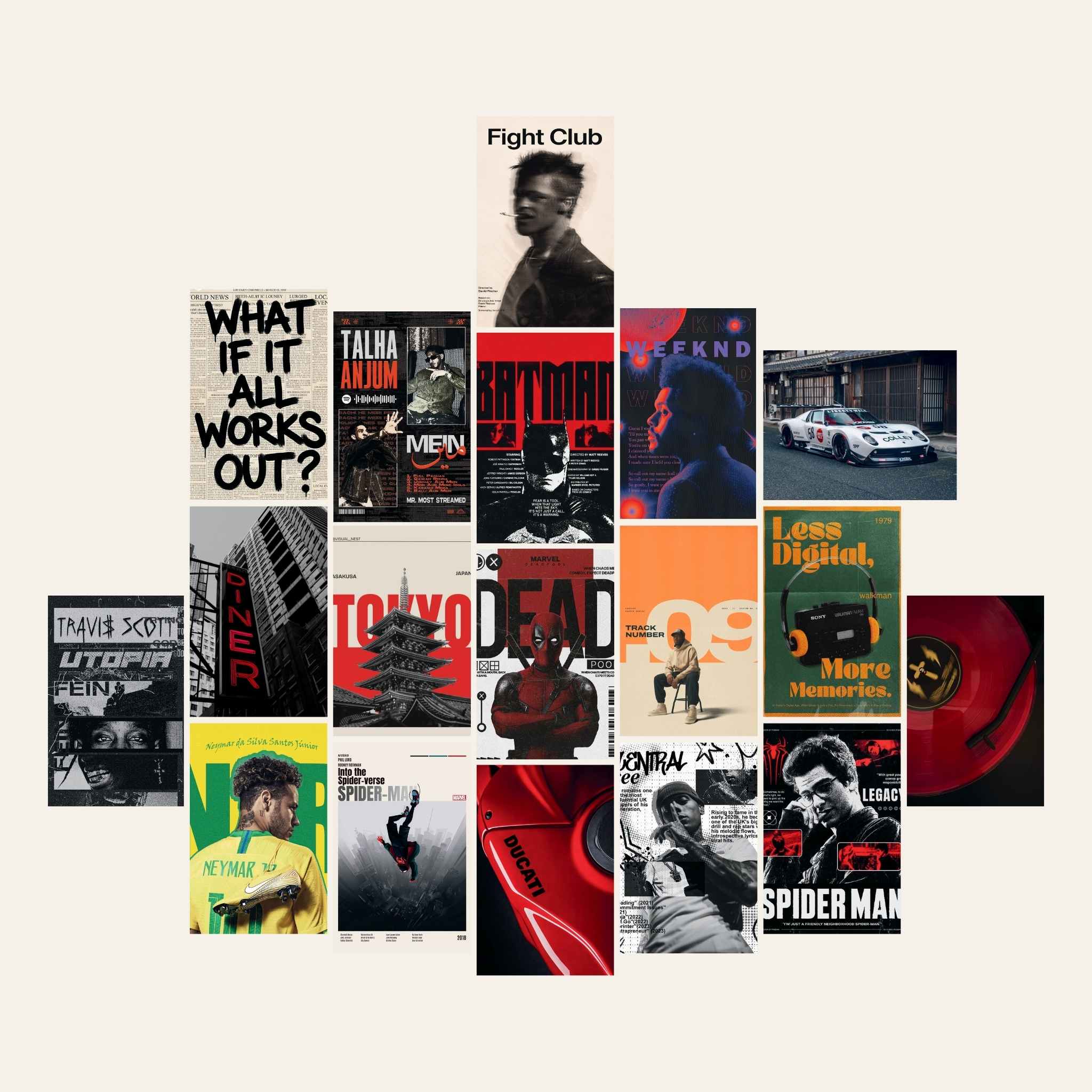 Contrast – Premium Posters ( A4 | 260G )