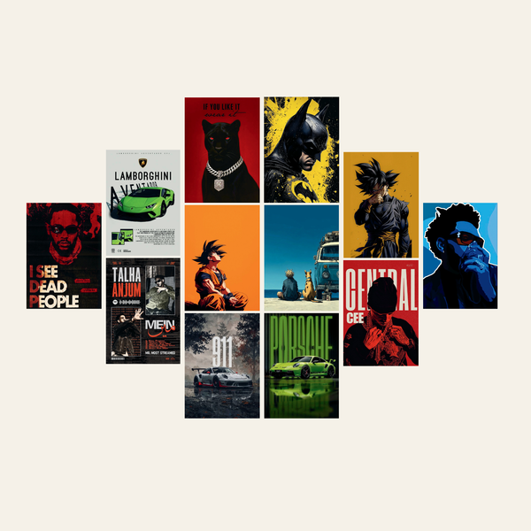 The Crimson – Premium ( 12 Posters Set | 260G )