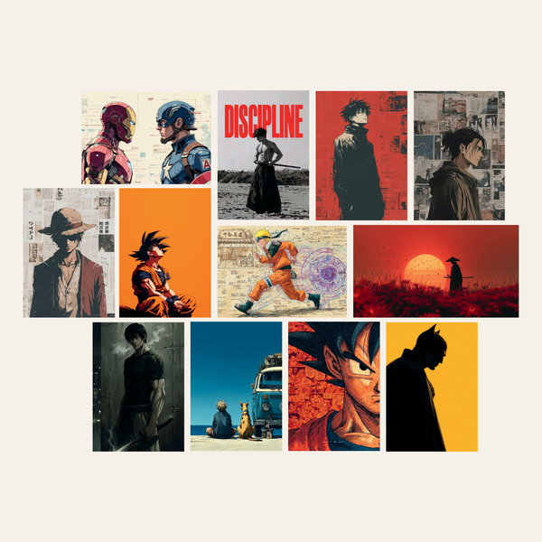 The Cinema – Premium ( 12 Posters Set | 260G )