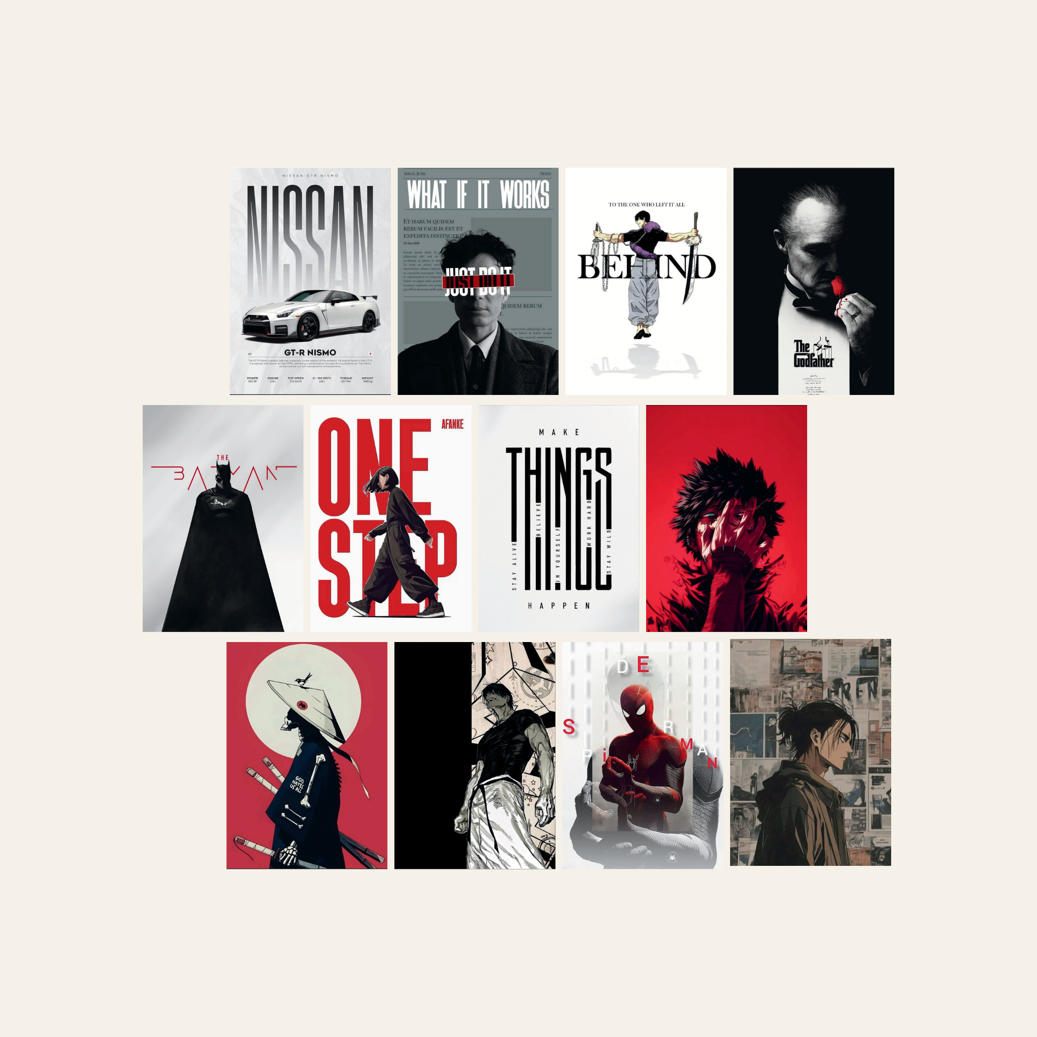 The Syndicate – Premium ( 12 Posters Set | 260G )