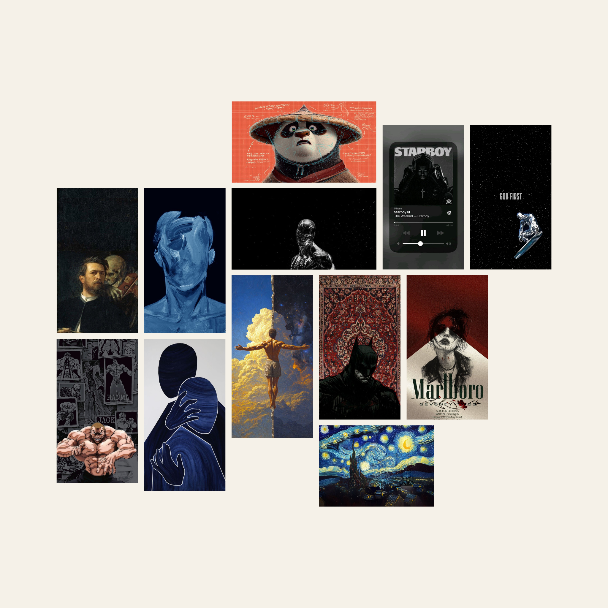 The Shadow – Premium ( 12 Posters Set | 260G )