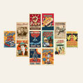 The Retro – Premium ( 12 Posters Set | 260G )