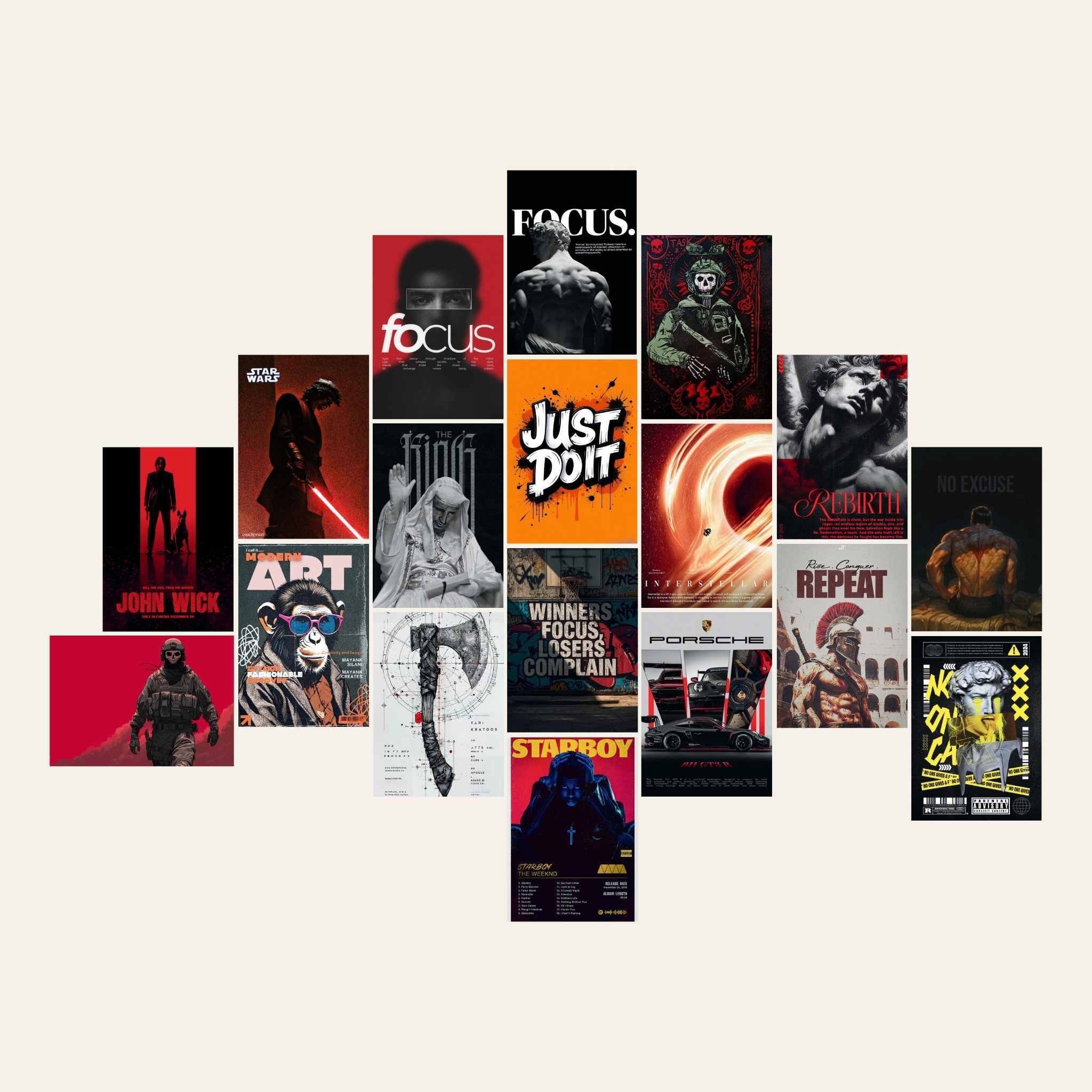 Focus – Premium Posters ( A4 | 260G )