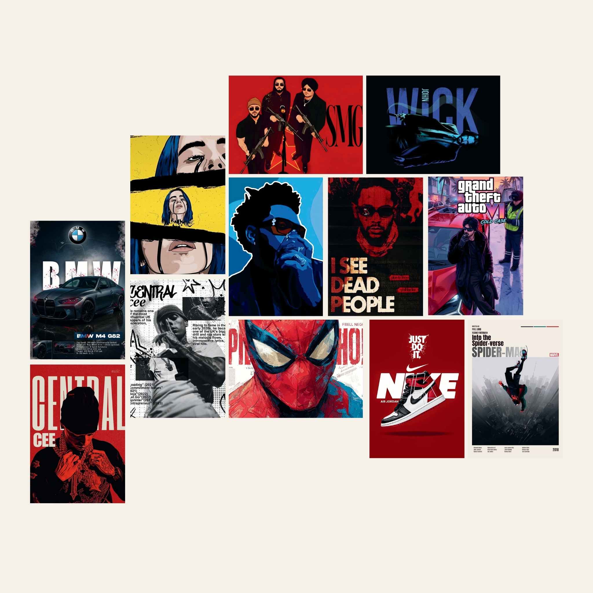 Hero – Premium Posters ( A4 | 260G )