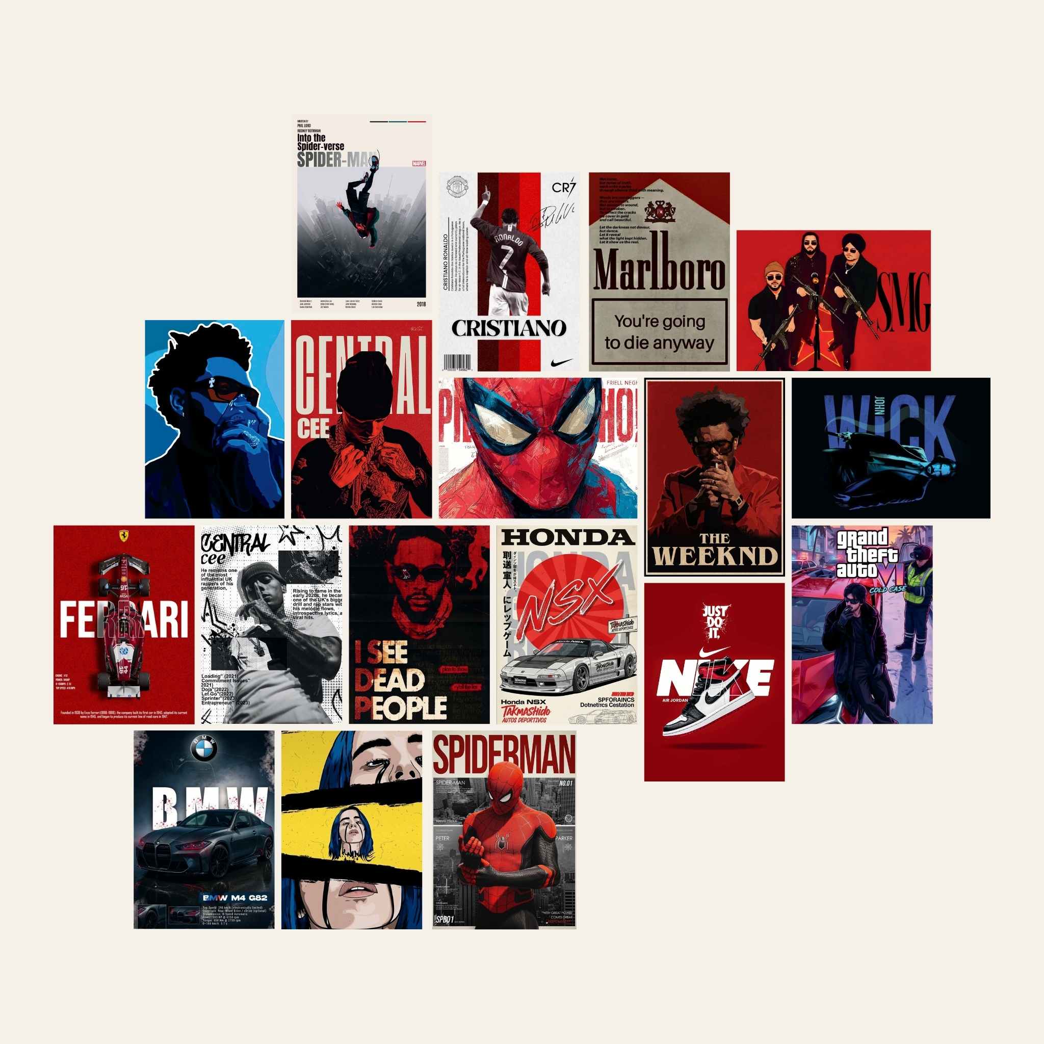 Hero – Premium Posters ( A4 | 260G )