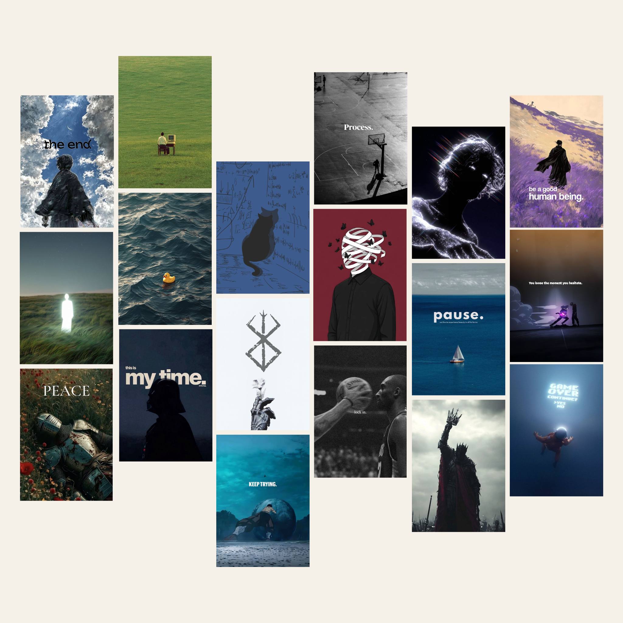 Hollow – Premium Posters ( A4 | 260G )