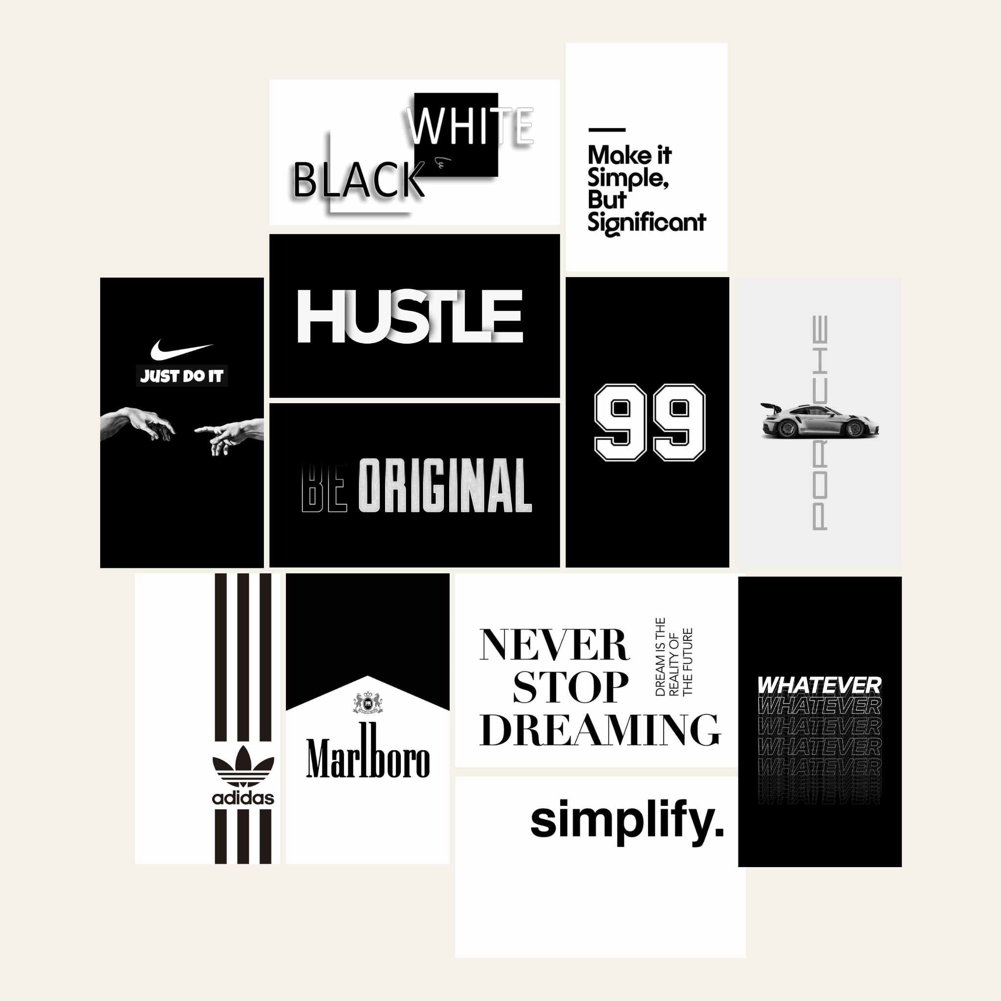 Hustle – Premium Posters ( A4 | 260G )