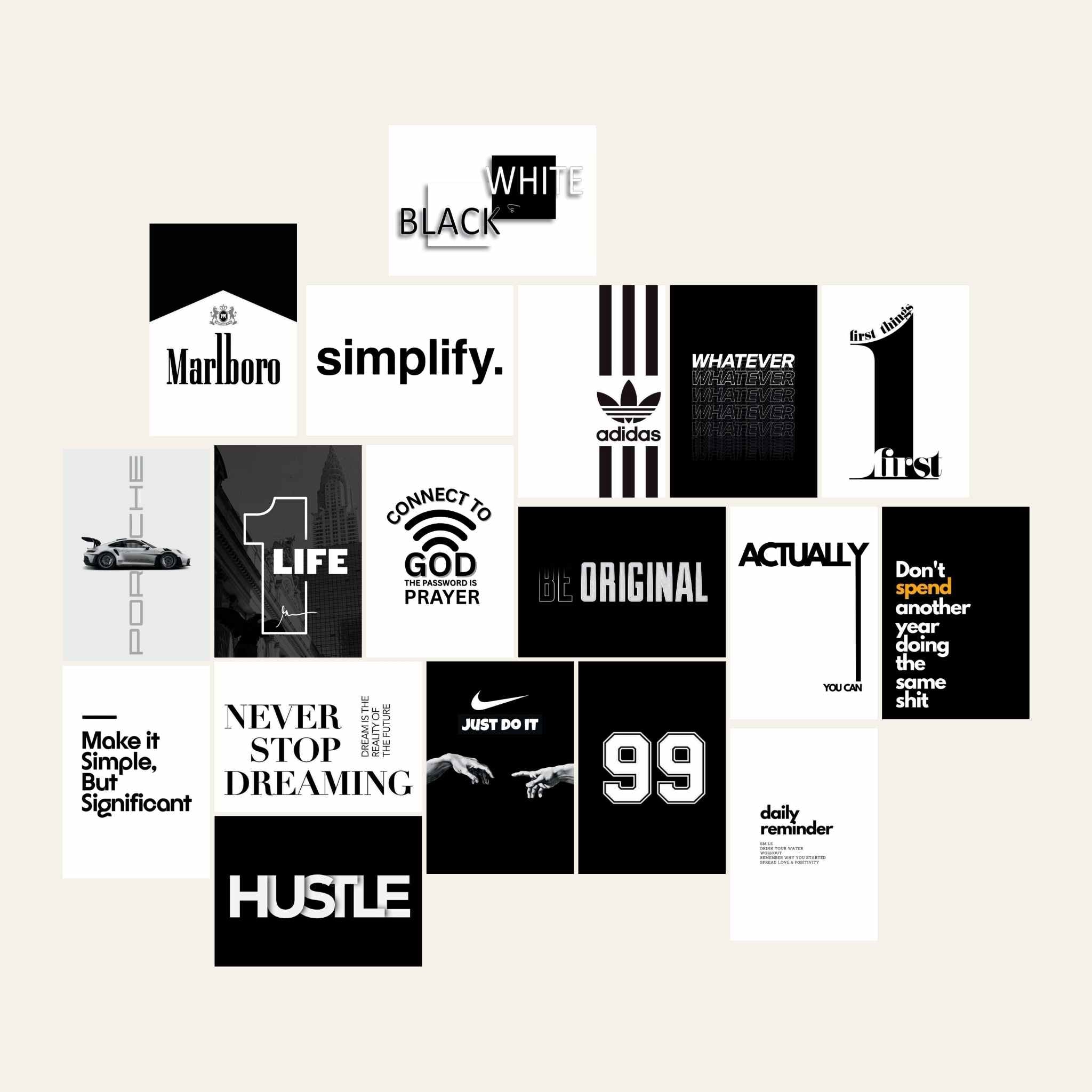 Hustle – Premium Posters ( A4 | 260G )