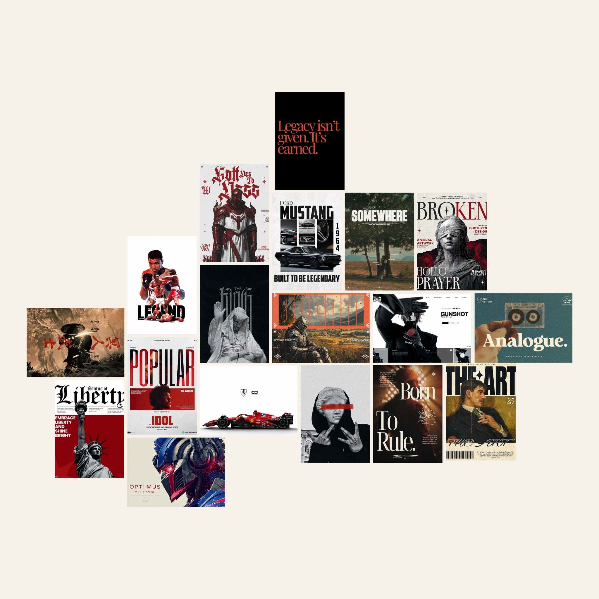 Legacy – Premium Posters ( A4 | 260G )