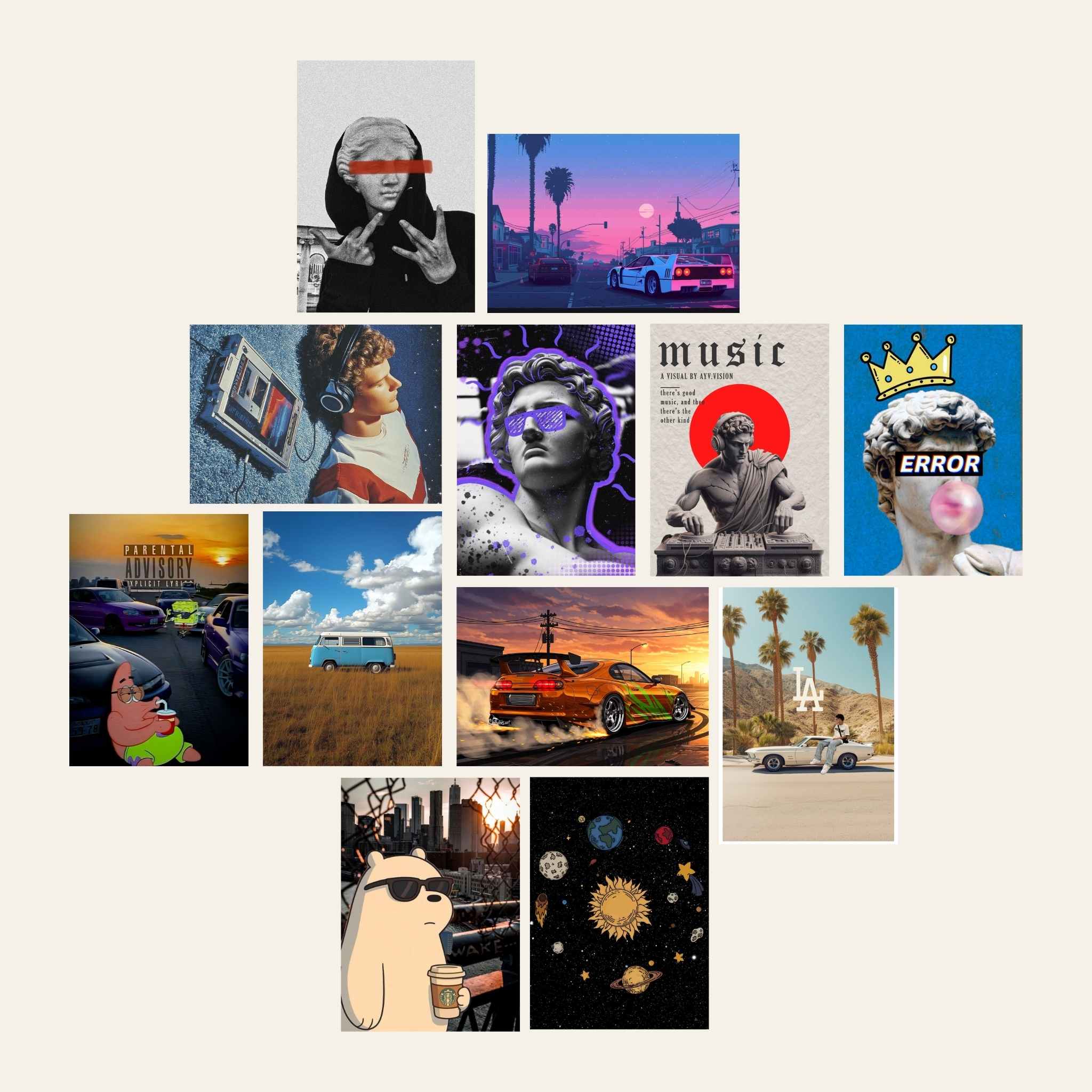 Minimal – Premium Posters ( A4 | 260G )