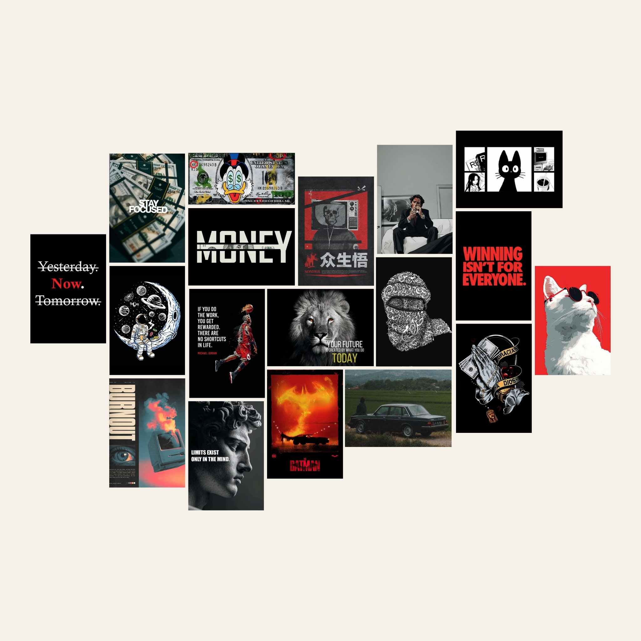 Noir – Premium Posters ( A4 | 260G )